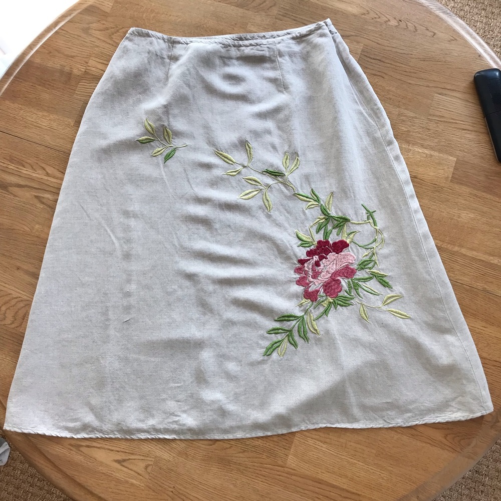 Linen Skirt